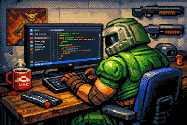 GitHub - yo-yo-yo-jbo/vscode_doom: Running DOOM in VSCode · GitHub
