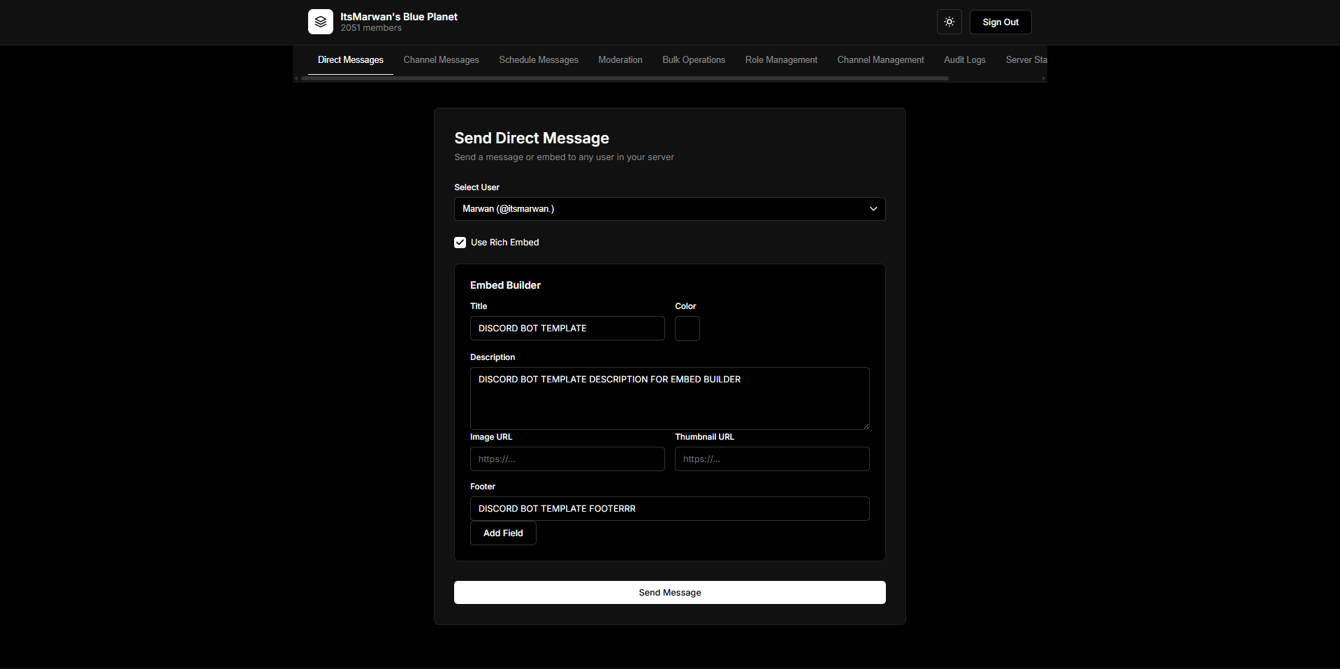 discord-bot-dashboard · GitHub Topics · GitHub
