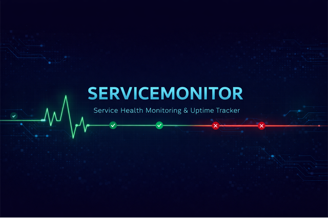 GitHub - DonkRonk17/ServiceMonitor: Python tool that provides instant ...
