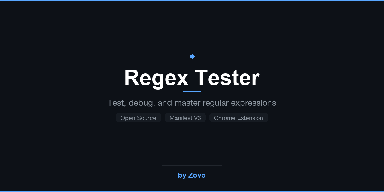 regex-tester-chrome-extension