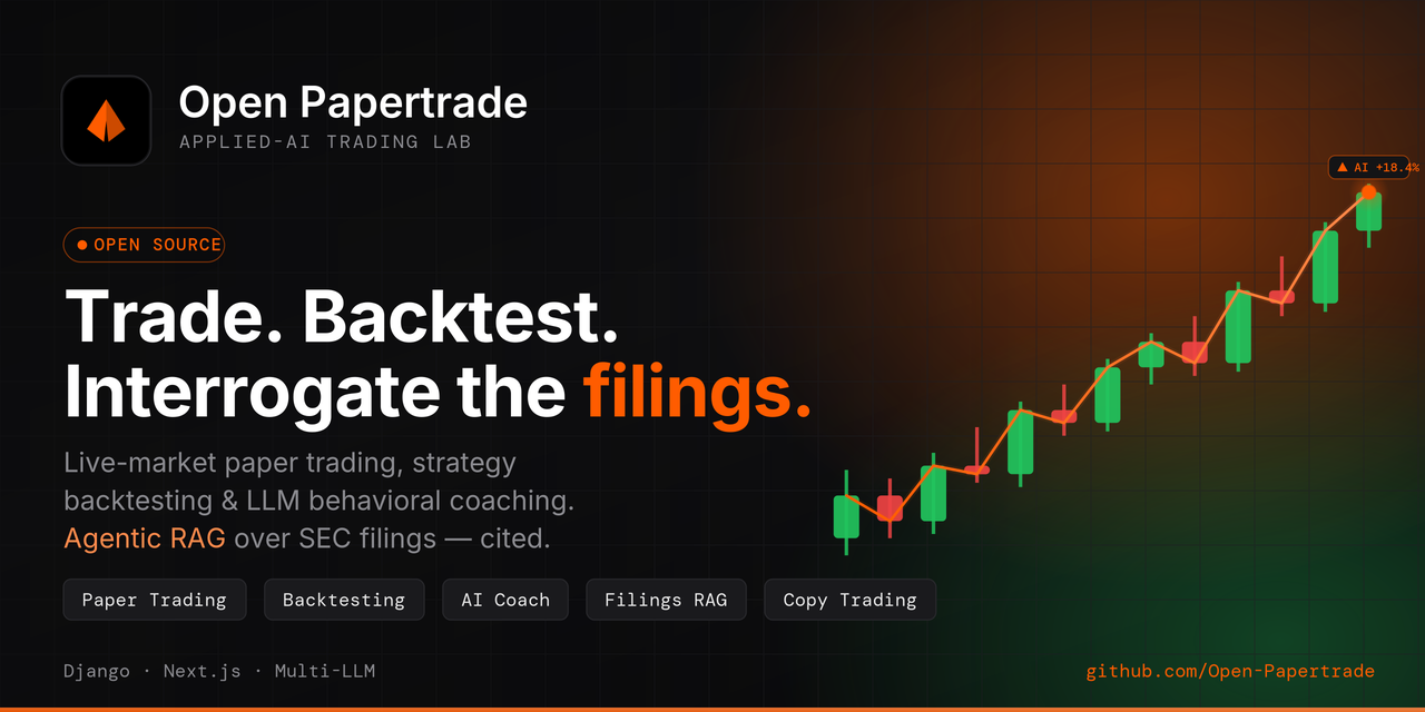 Open-Papertrade