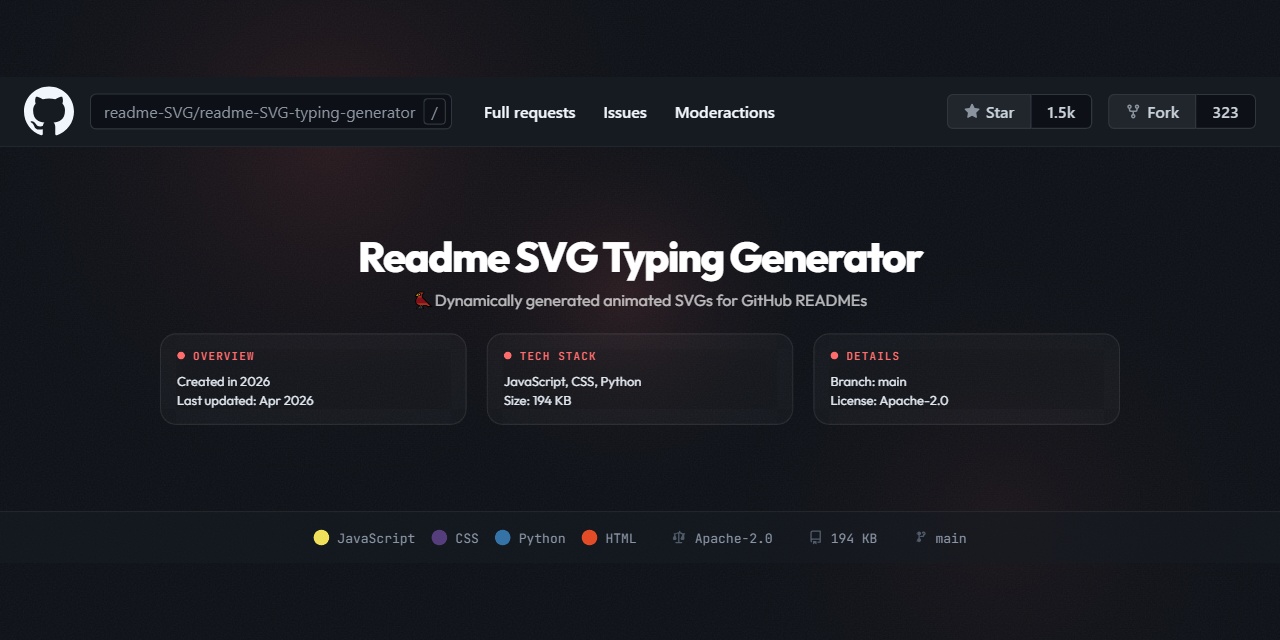 readme-SVG-typing-generator
