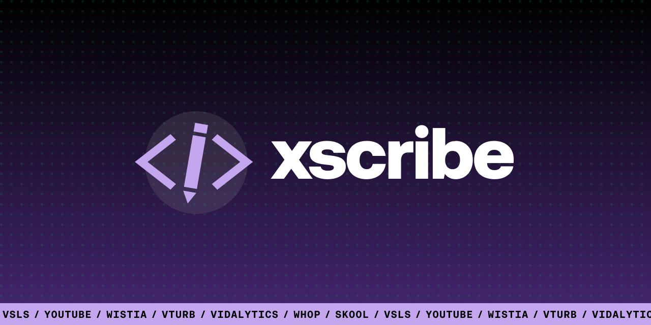 GitHub - edbutlerx/xscribe: Transcribe video and audio to markdown with ...