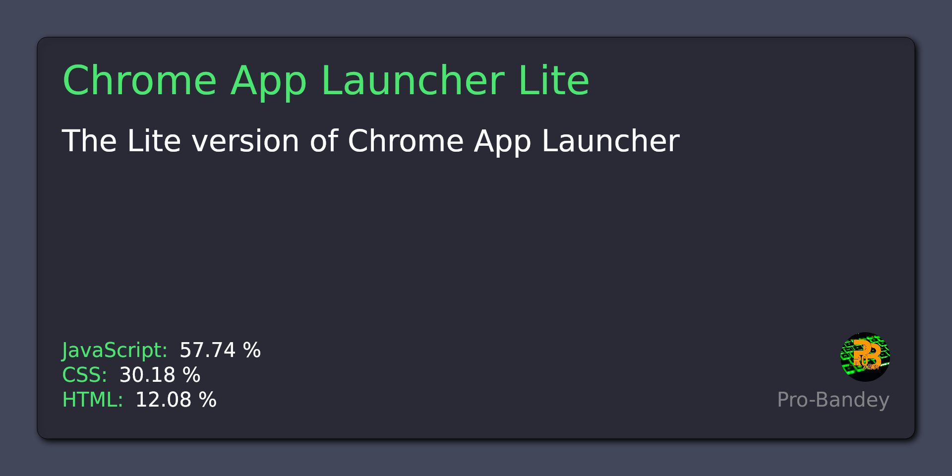 Chrome-App-Launcher-Lite