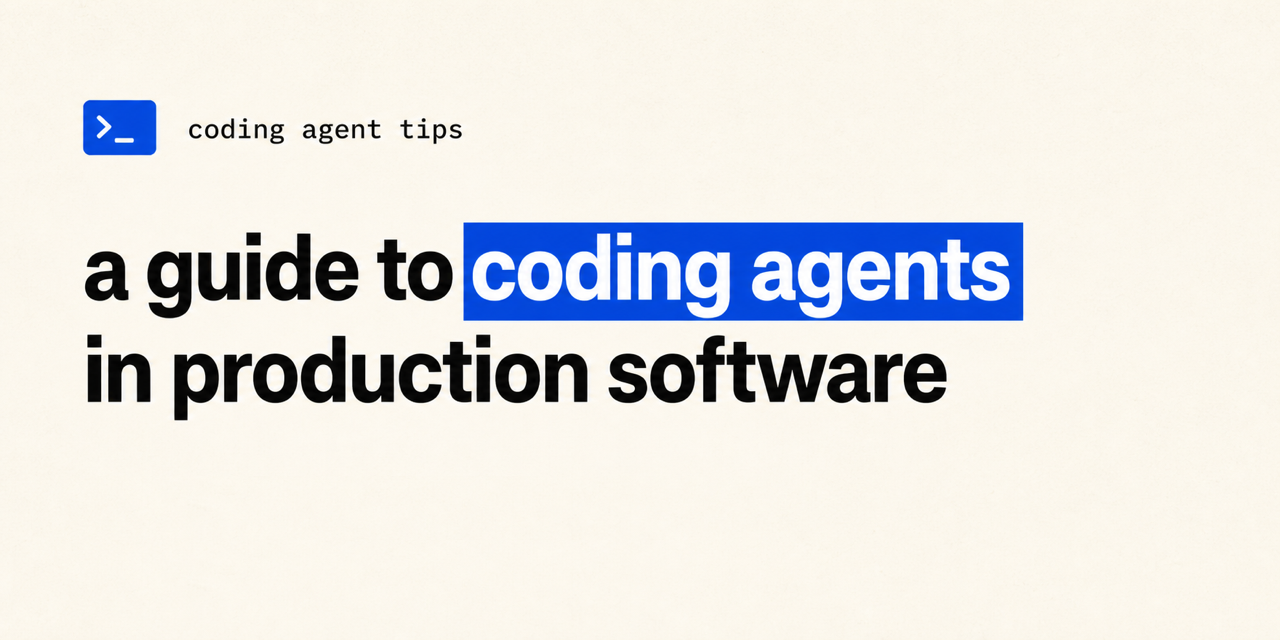 coding-agent-tips