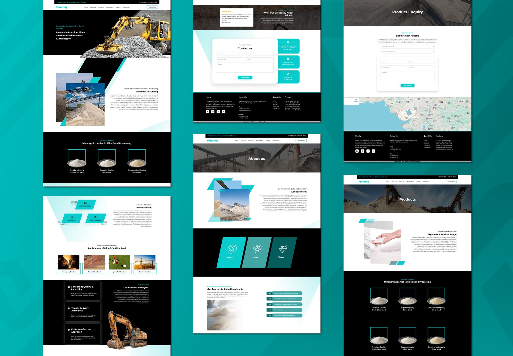 react-mining-company-website-template