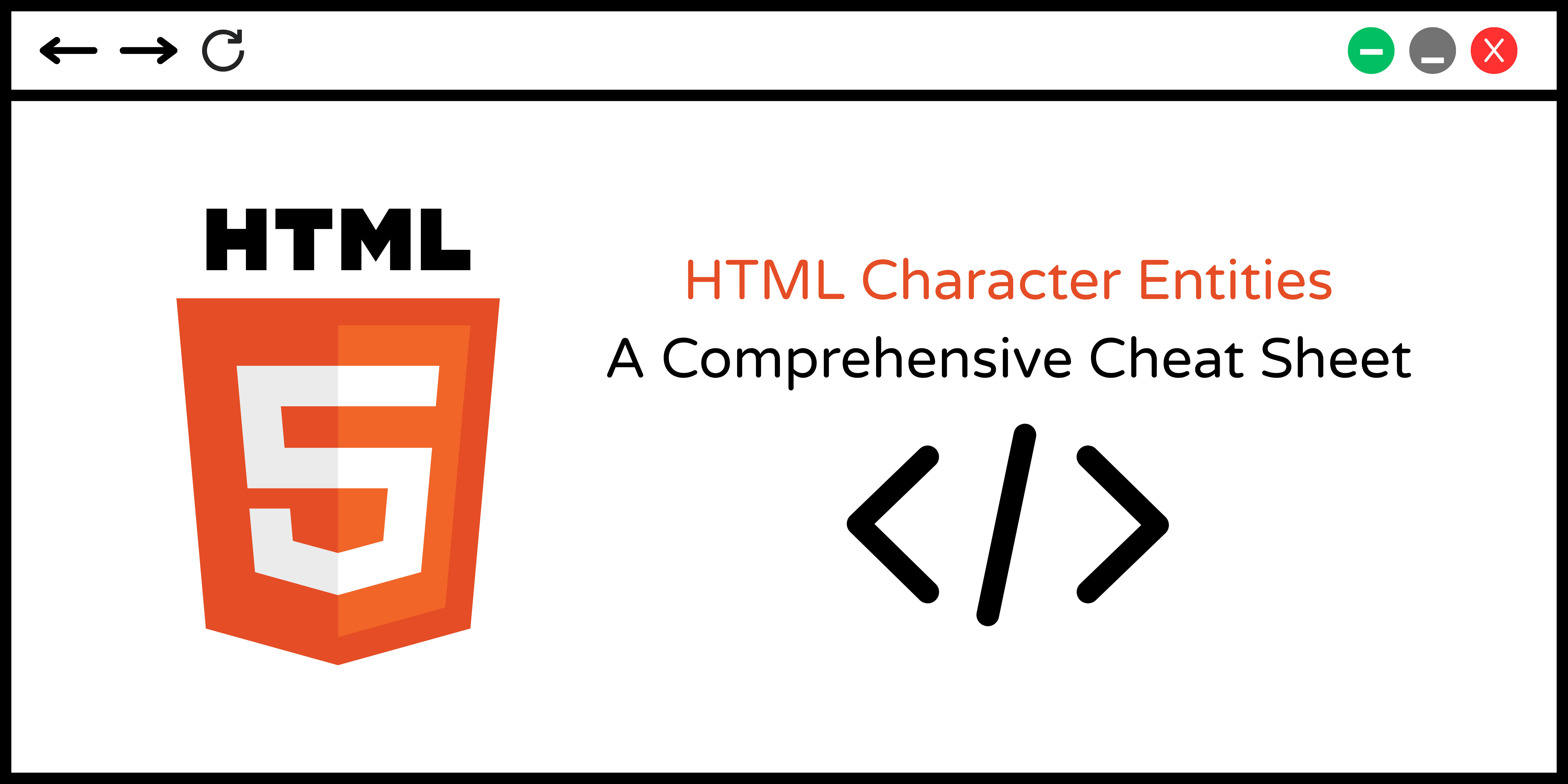 html-character-entities-cheat-sheet