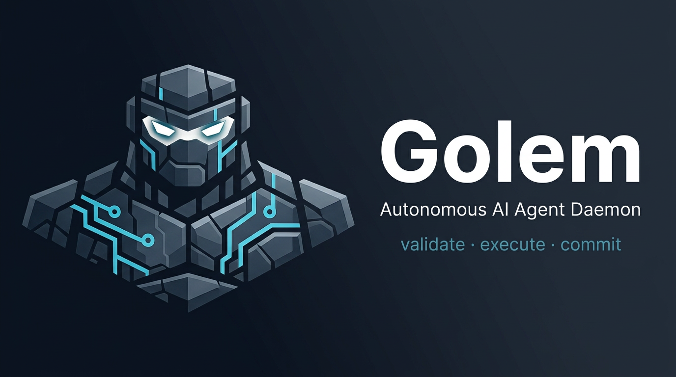 GitHub - itsmeboris/Golem: An autonomous AI agent daemon — picks up ...