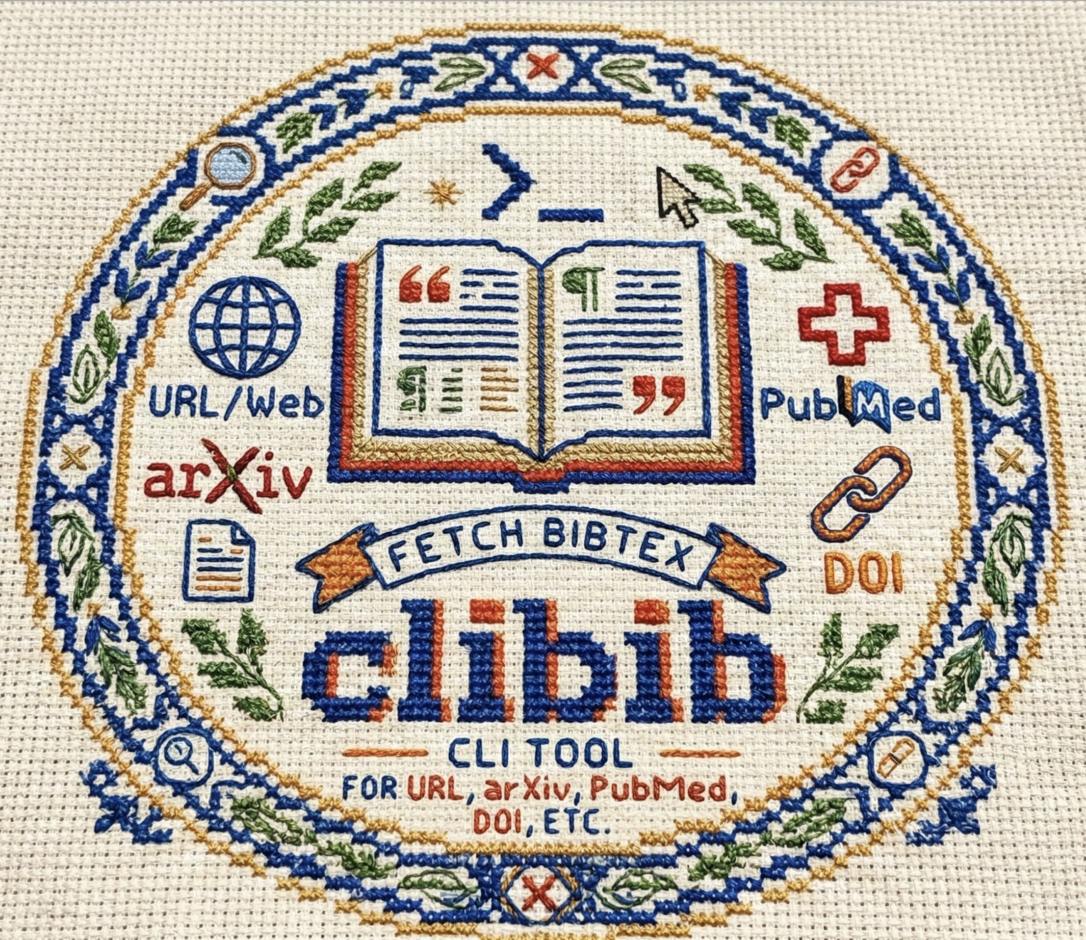 GitHub - delip/clibib: cli to fetch bibtex from URL, arxiv ID, Pubmed ...