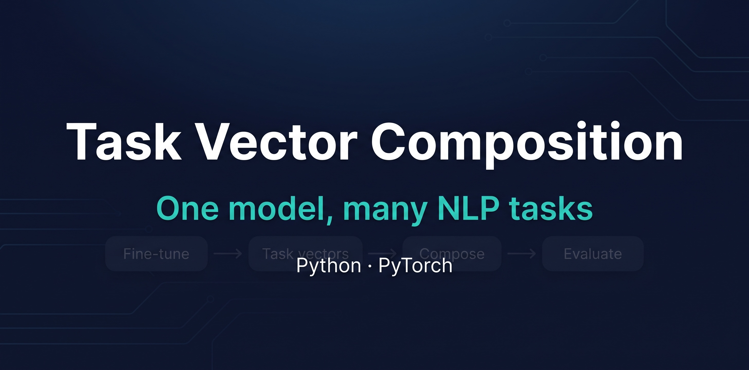 Efficient-Multi-Task-NLP-with-Task-Vector-Composition