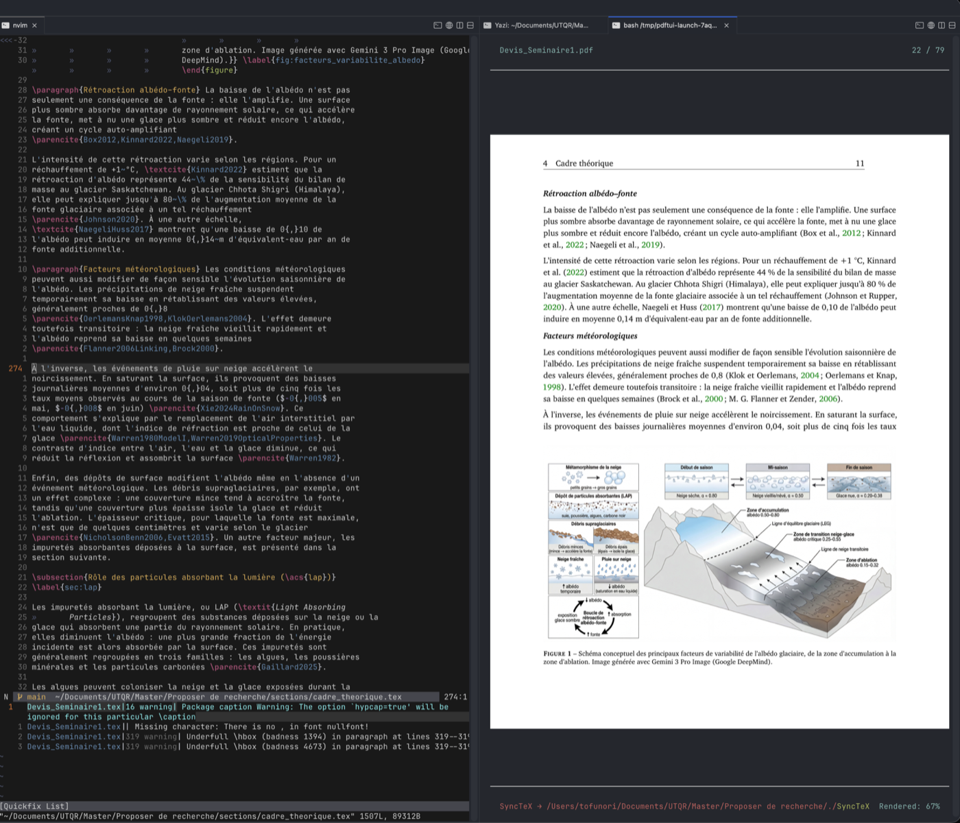 GitHub - tofunori/pdftui: Terminal PDF viewer with SyncTeX support