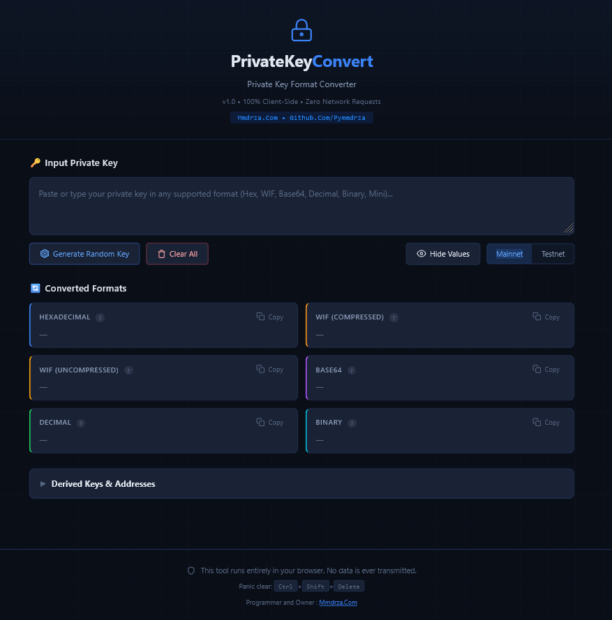 PrivateKeyConvert