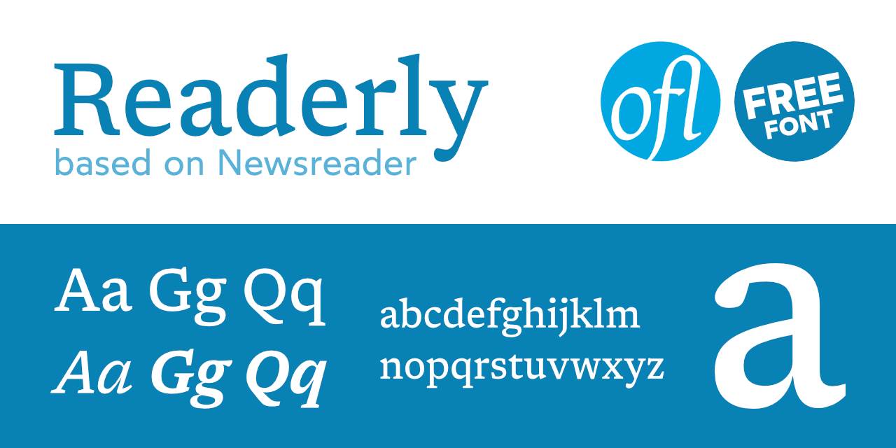 GitHub - nicoverbruggen/readerly: A modified version of Newsreader ...