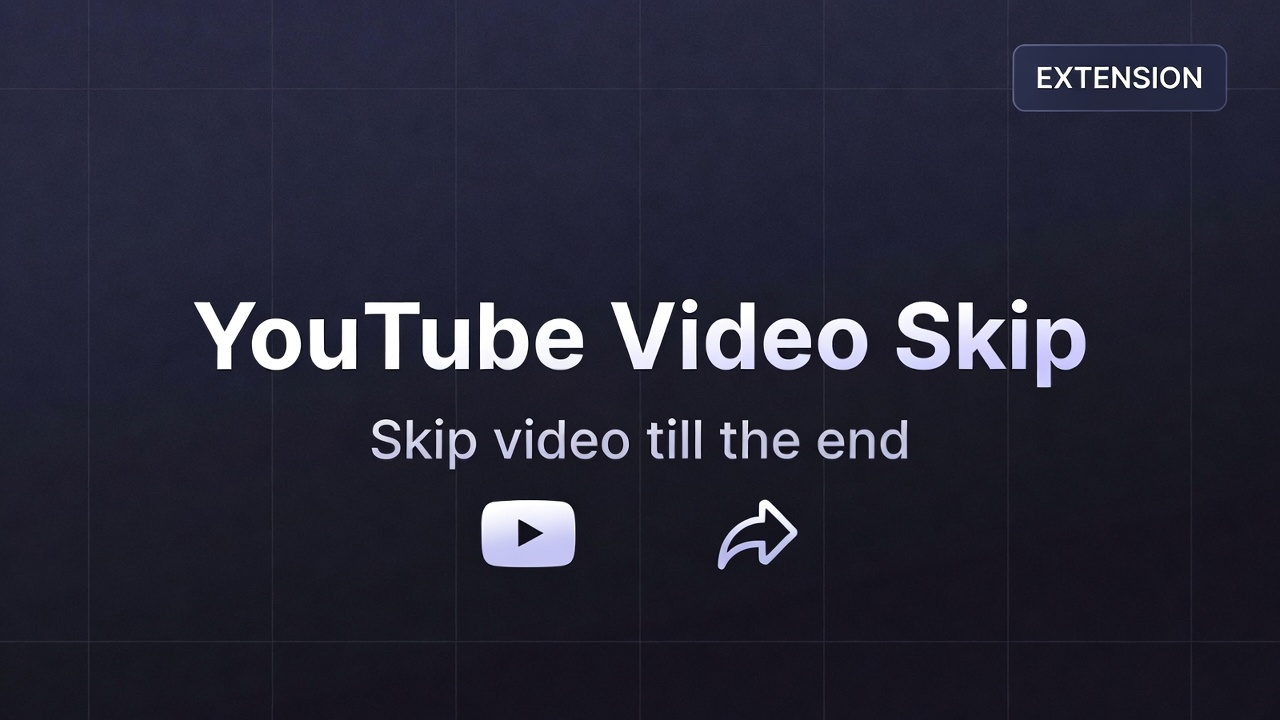 GitHub - Reddnaxx/youtube-video-skip-extension: Skip youtube video to ...