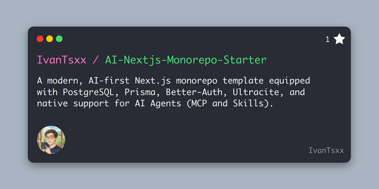 AI-Nextjs-Monorepo-Starter