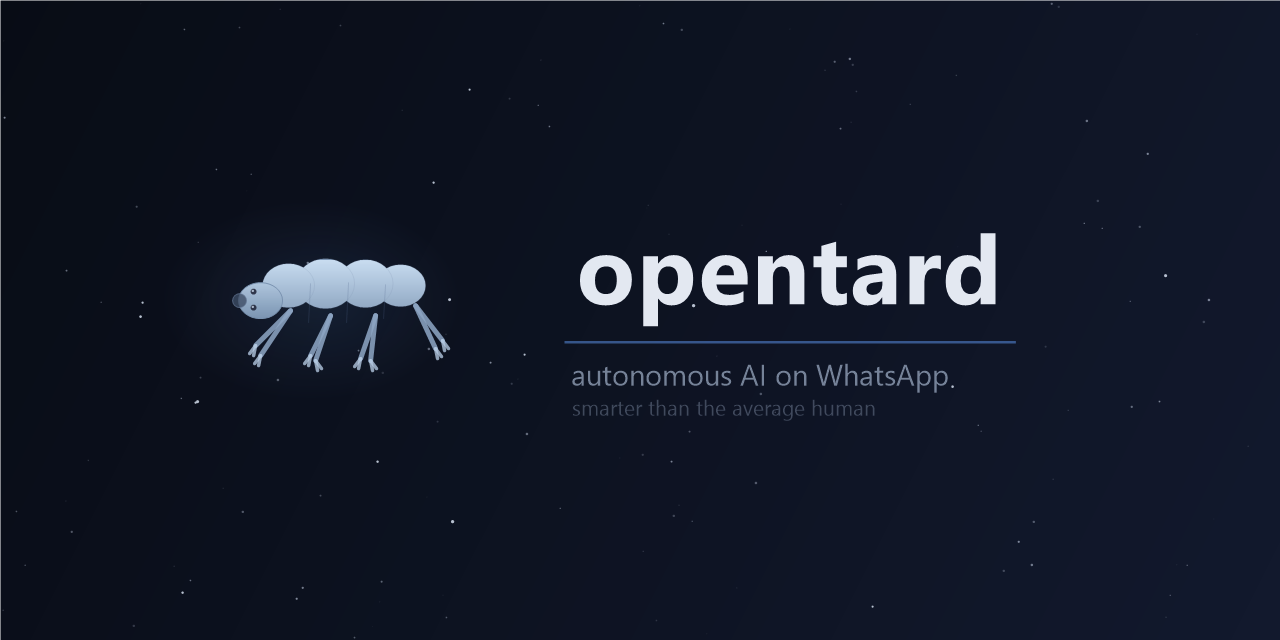 GitHub - opentard/apex: autonomous AI on WhatsApp · GitHub