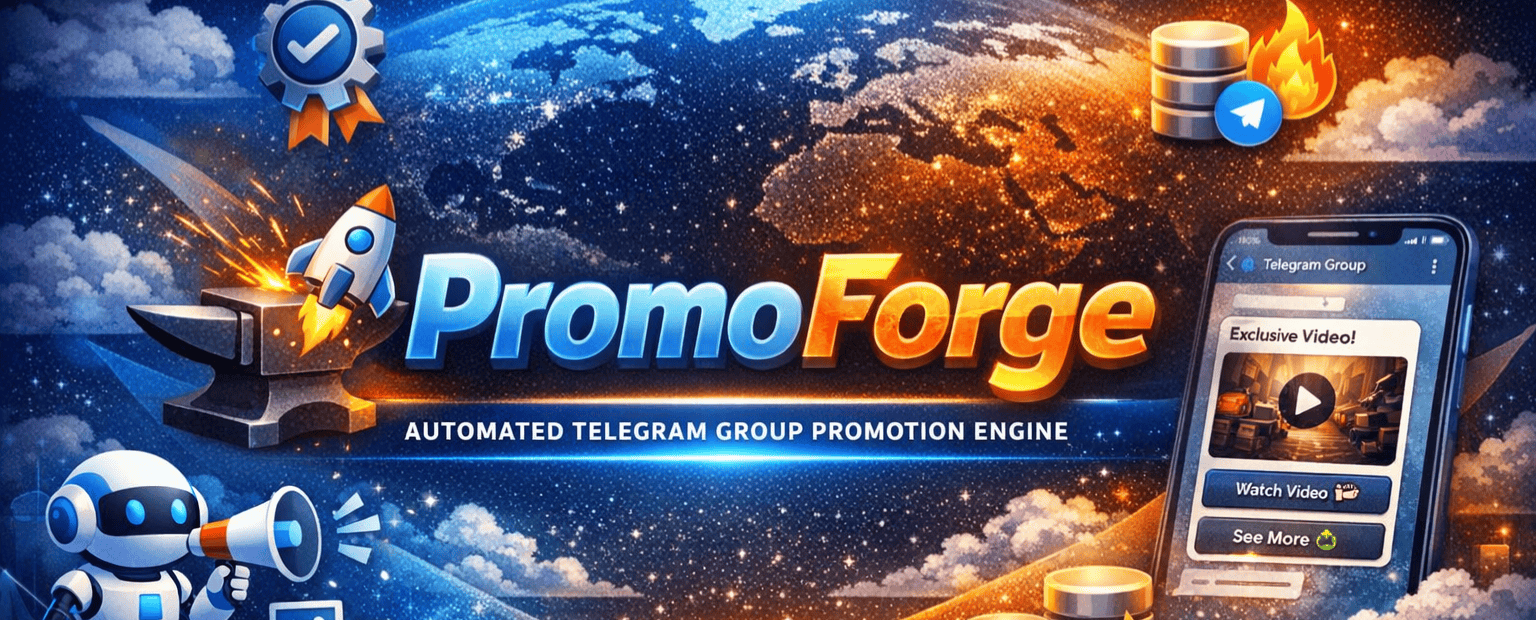 GitHub - AmitDas4321/PromoForge: PromoForge – Advanced Telegram Group ...