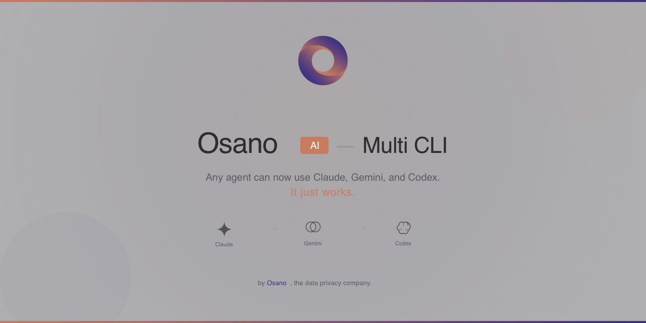 GitHub - osanoai/multicli: Gemini, Codex, Claude, and OpenCode all in a ...