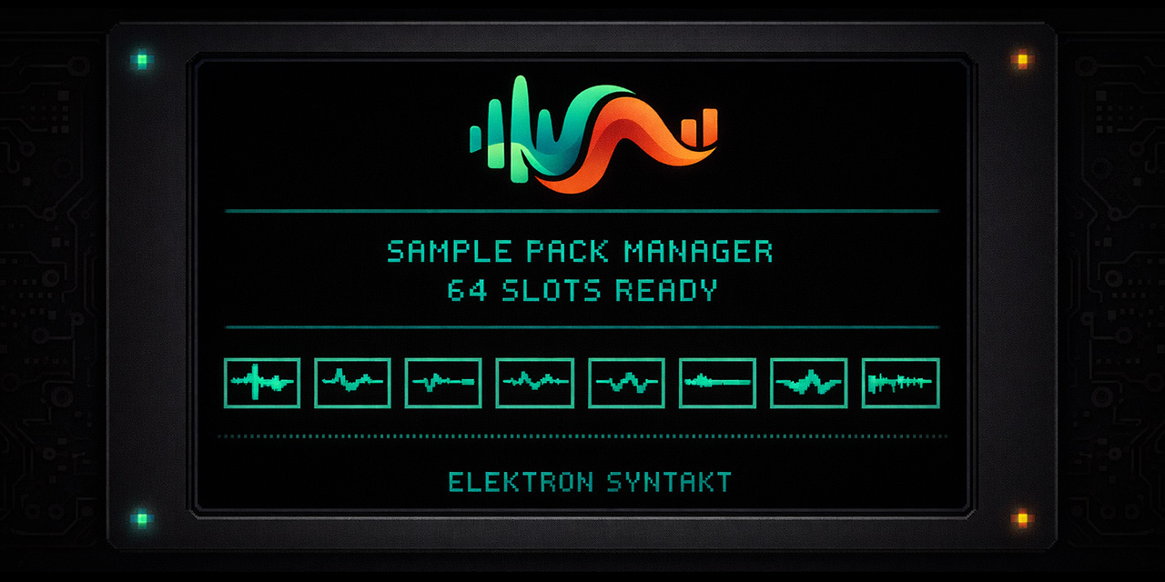 GitHub - sinedied/sympakt: Sample pack manager for the Elektron Syntakt ...