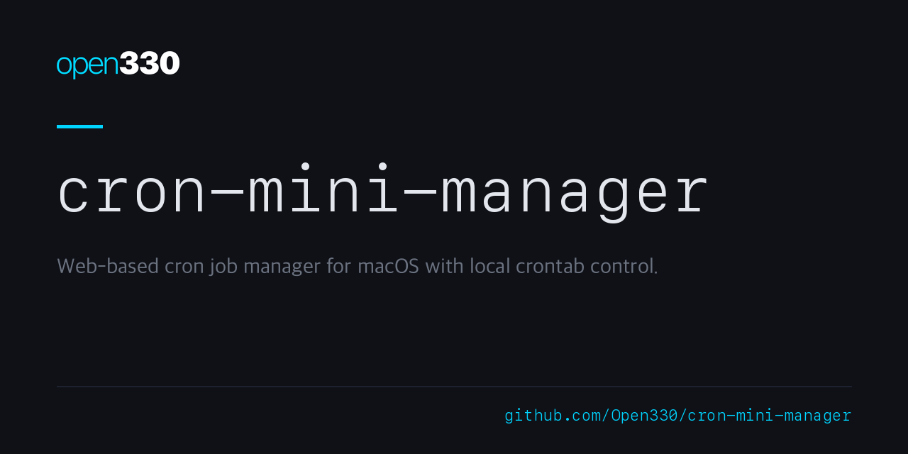 cron-mini-manager