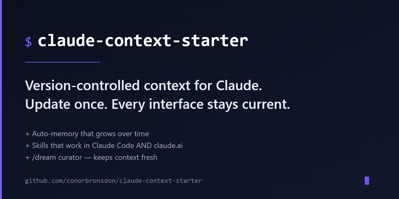 claude-context-starter
