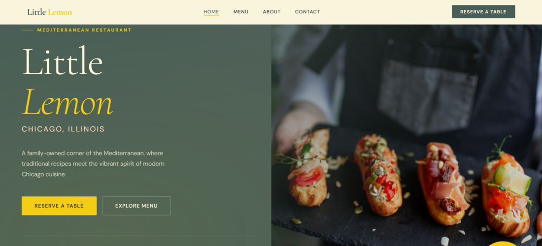 Little-Lemon-Restaurant-Booking-System
