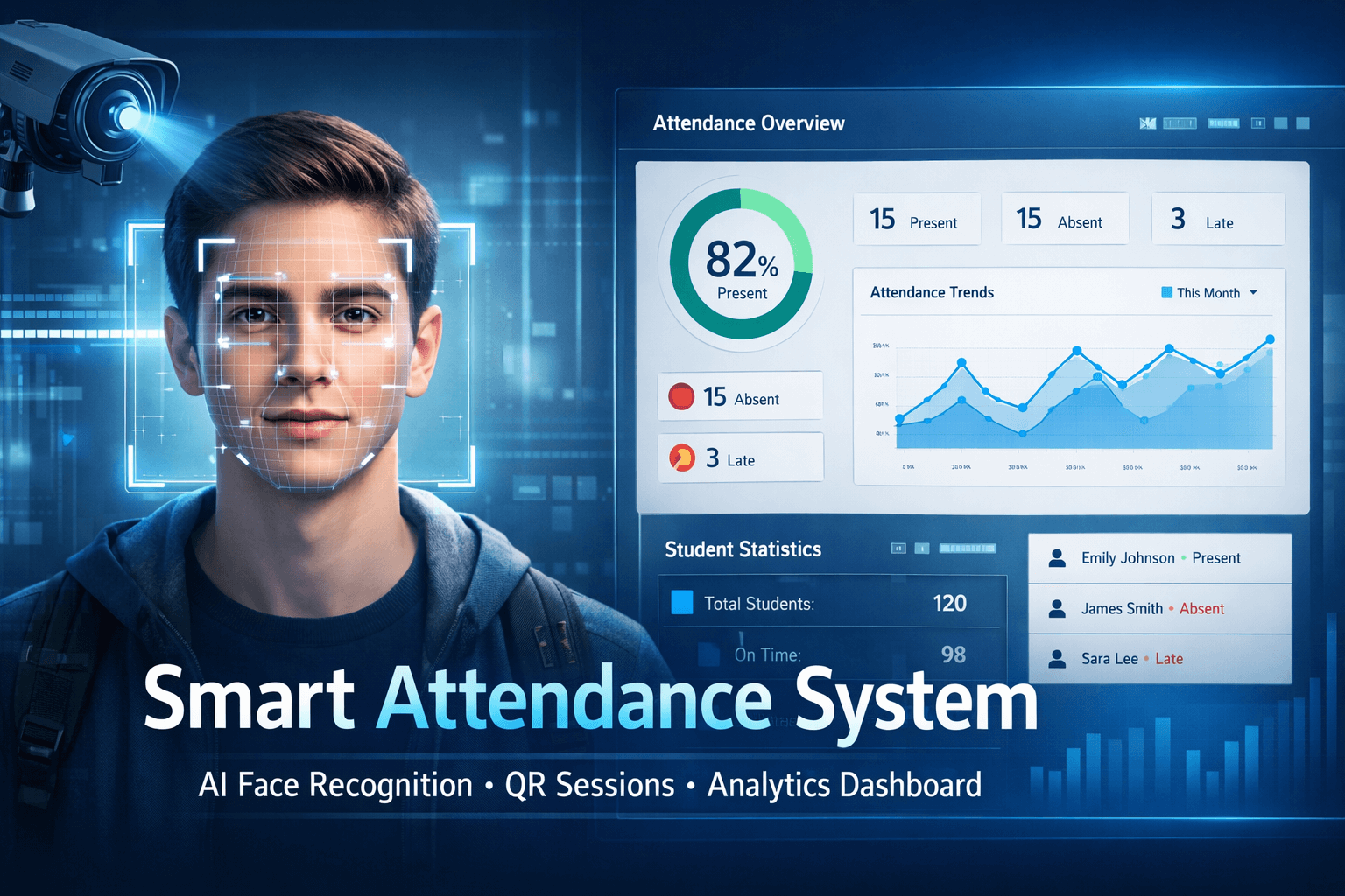 GitHub - arfaheemshahnawaz-web/smart-attendance-system: AI-powered ...