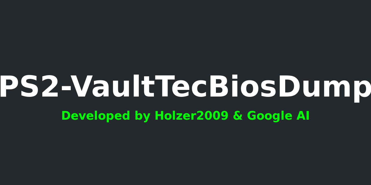 PS2-VaultTecBiosDump