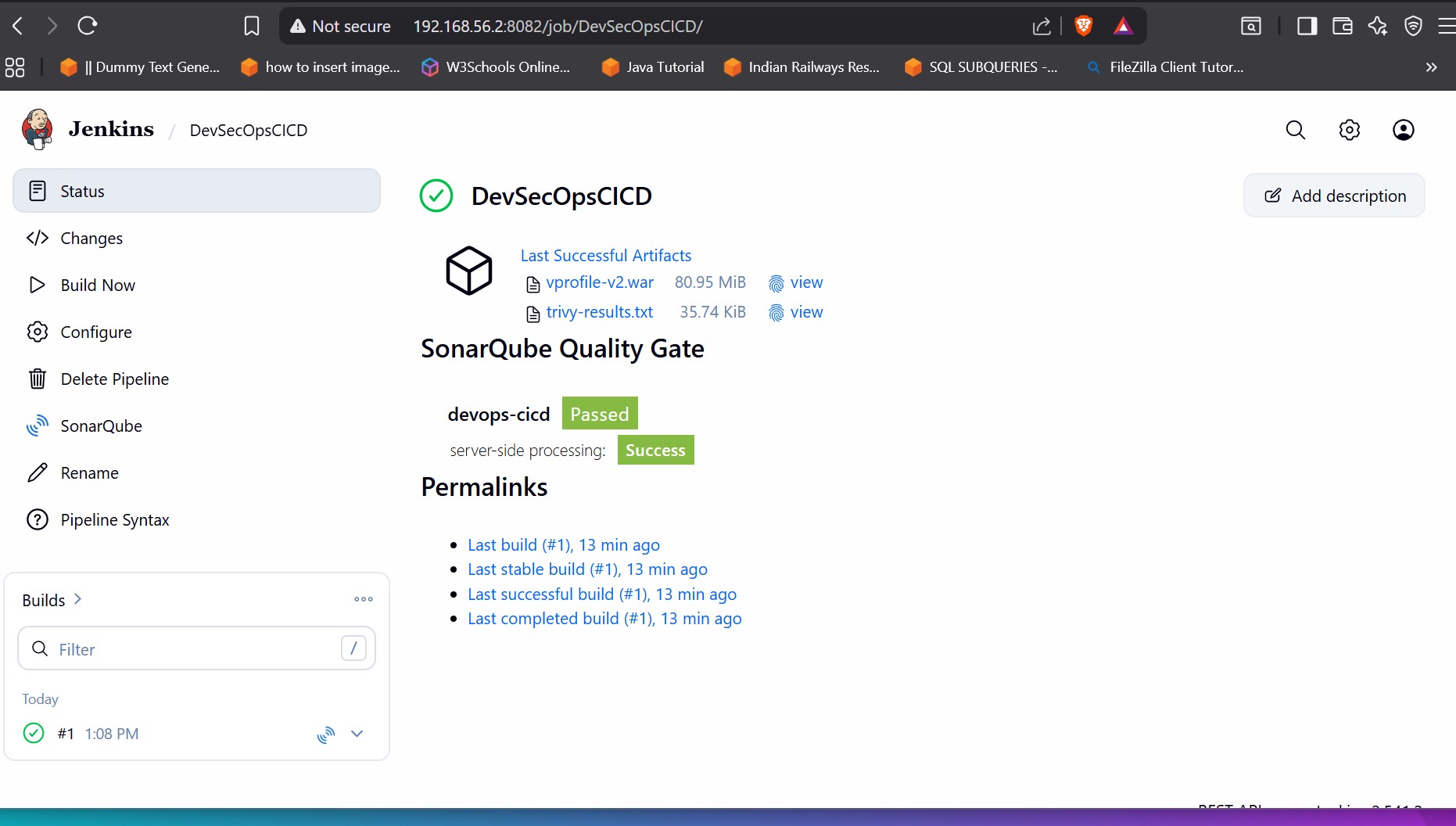 GitHub - prade01/DevSecOpsCICD: Complete DevOps CI/CD Pipeline for Java ...