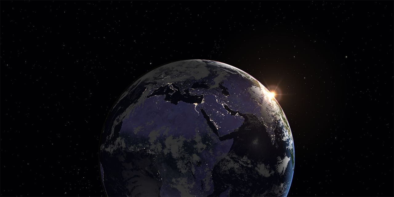 sunlit-earth