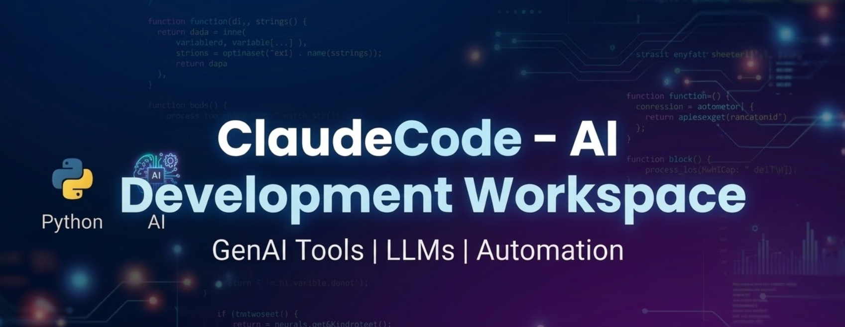 GitHub - sagar-sea/ClaudeCode: AI Development Workspace: GenAI tools ...