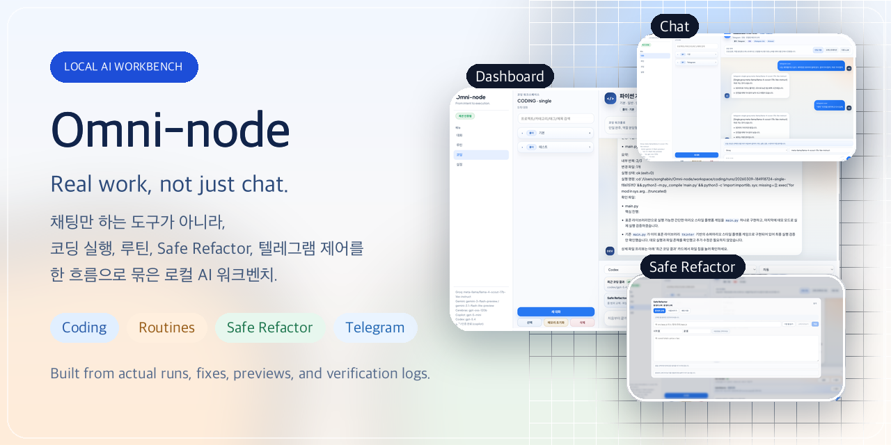 GitHub - habinsong/Omni-node: A local AI workbench for real work, not ...