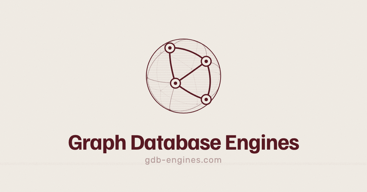 GitHub - cjlm/gdb-engines: An open source list of graph databases · GitHub