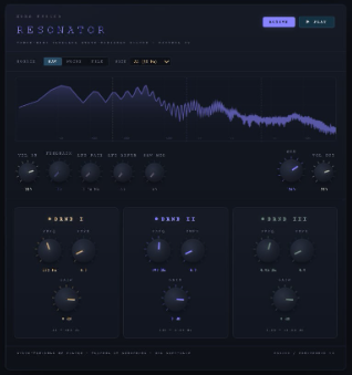 GitHub - Kenneth-Rakentine/PS3100-Resonator-VST-Plugin: A three-band ...