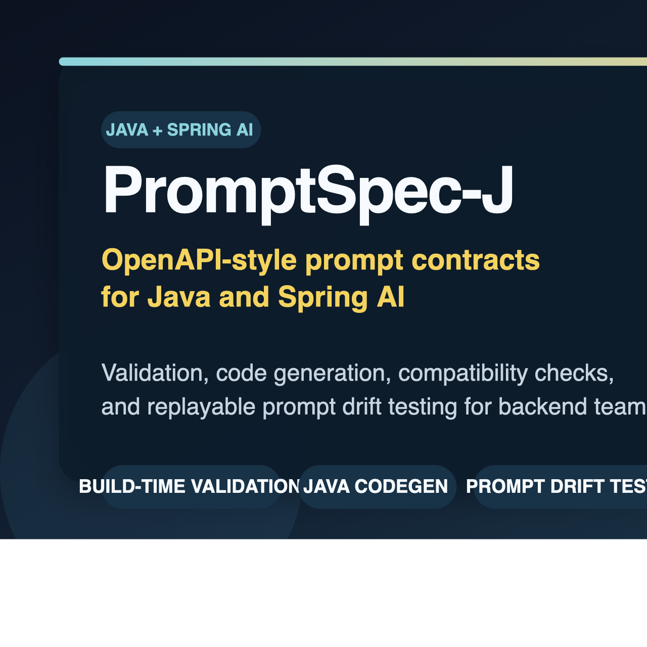 GitHub - adwantg/promptspecj: OpenAPI-style prompt contracts for Java ...