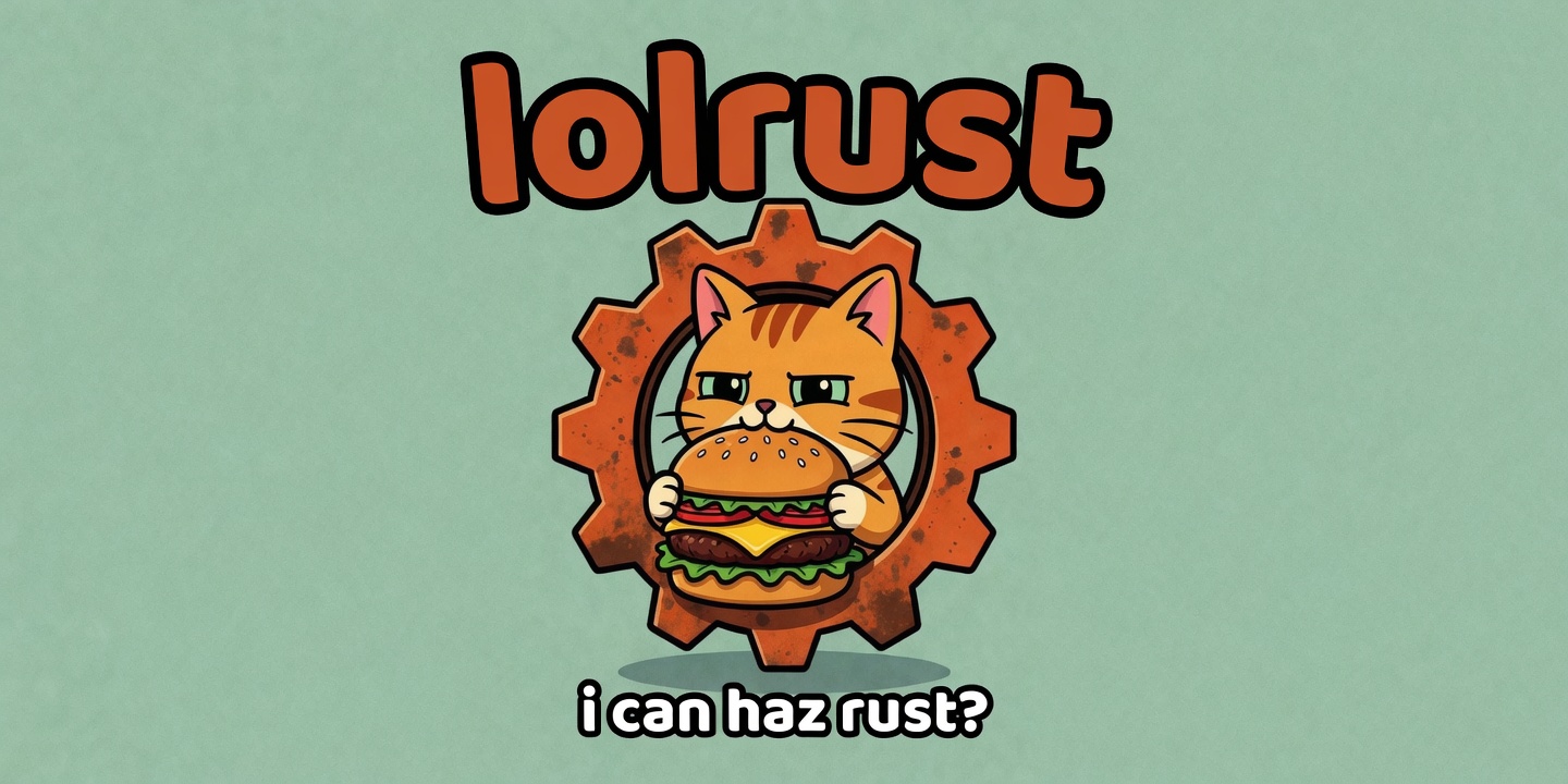 GitHub - AdaInTheLab/lolrust: i can haz rust? A lolcat-flavored esolang ...