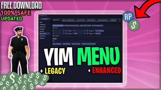 GitHub - kfyl11/YimMenu: BEST menu for GTA 5: Enhanced & Legacy · GitHub