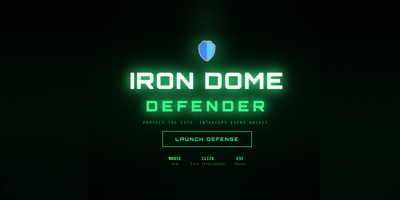 GitHub - irongame/IronDomeDefender · GitHub