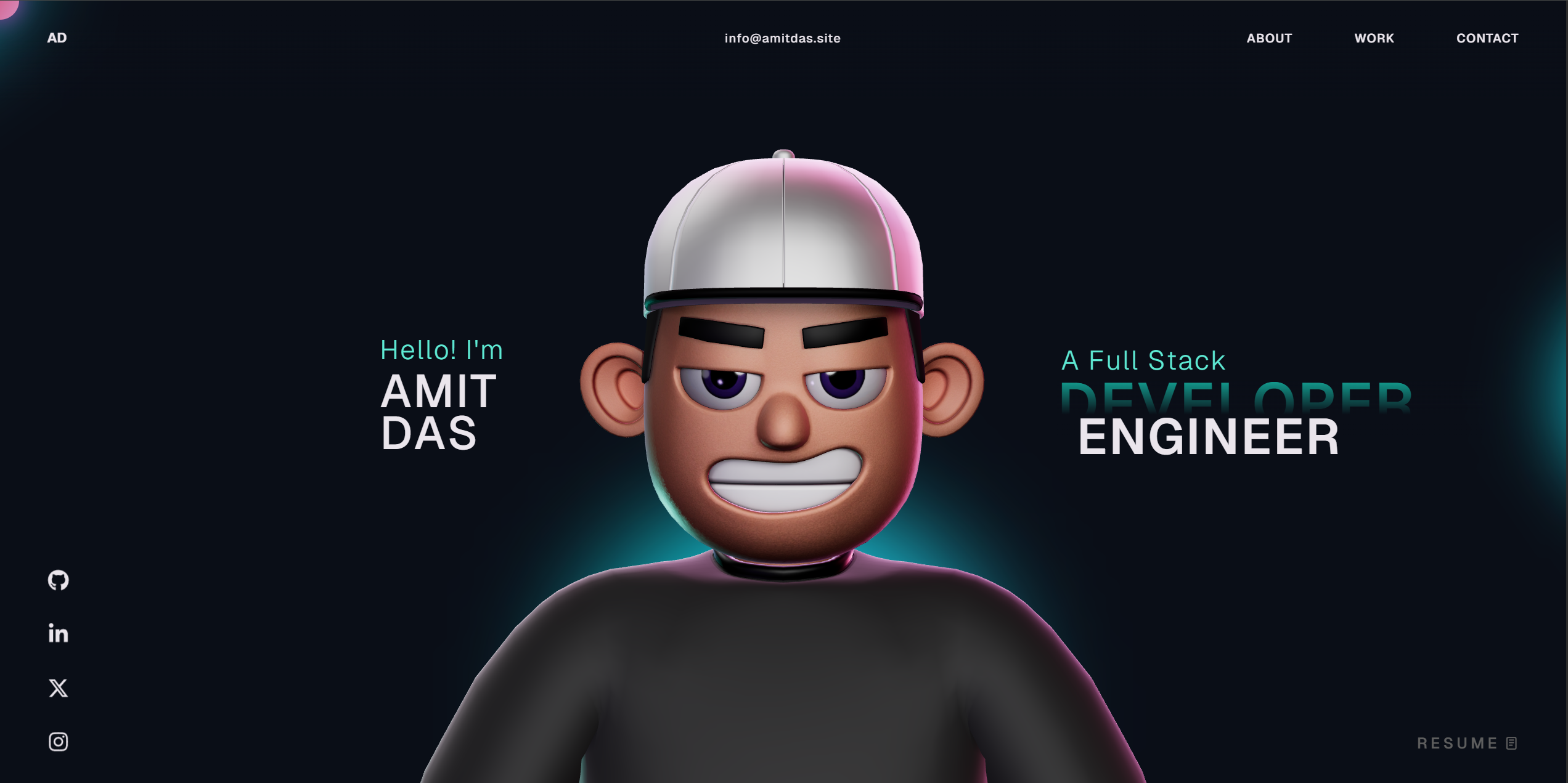 GitHub - AmitDas4321/Portfolio: frontendMy interactive developer ...