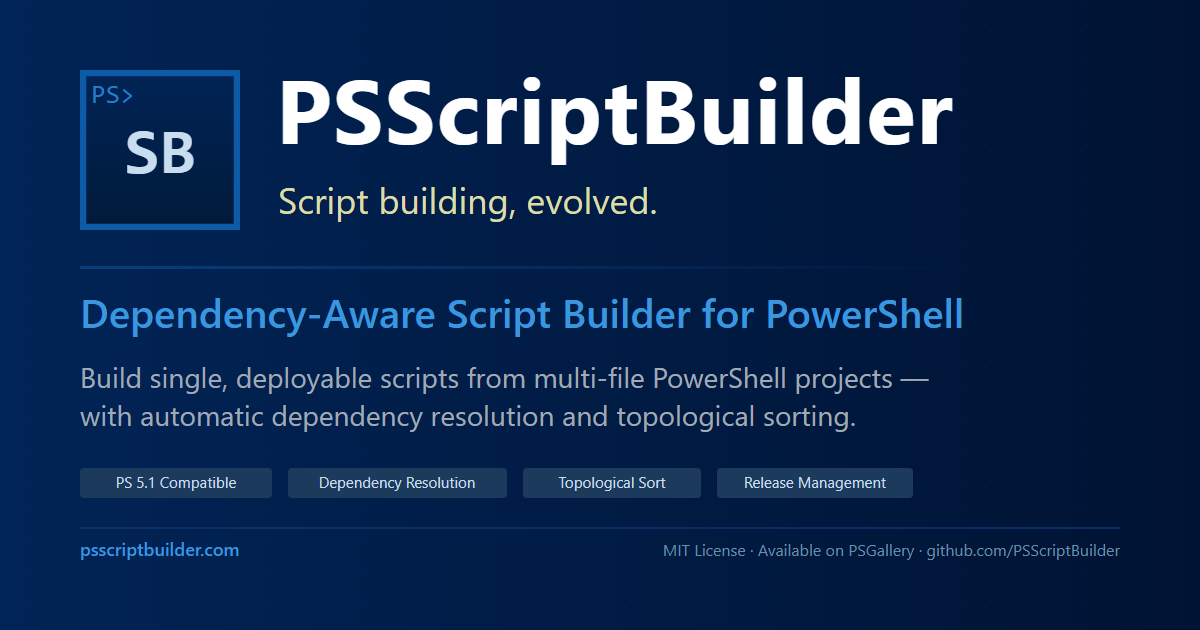 PSScriptBuilder