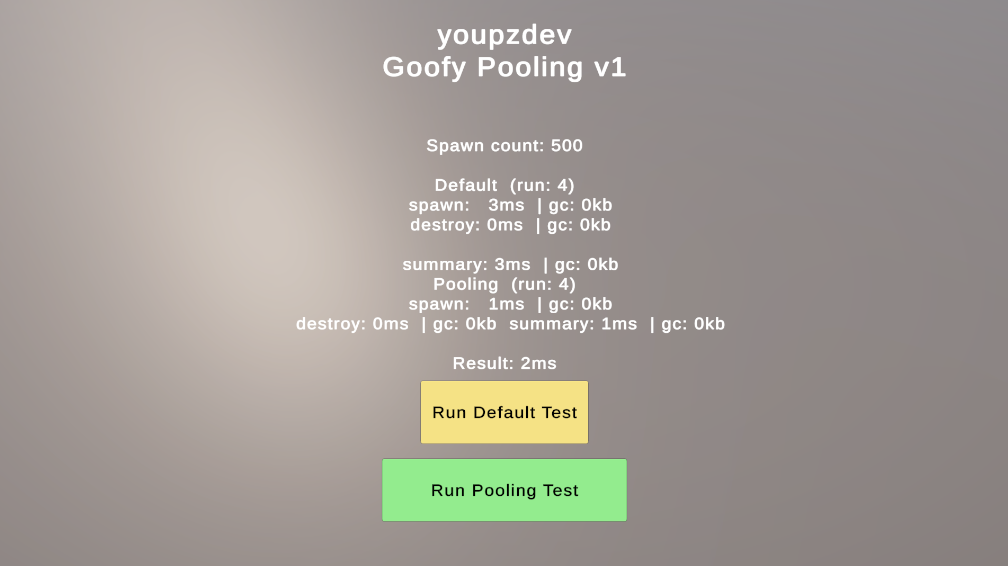 GitHub - youpzdev/unity-goofy-pooling: Zero-config object pooling for ...