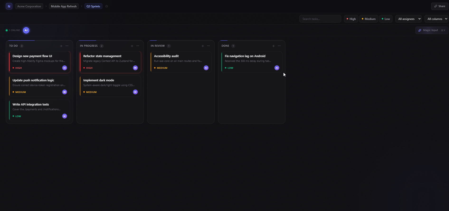 nexus-project-manager