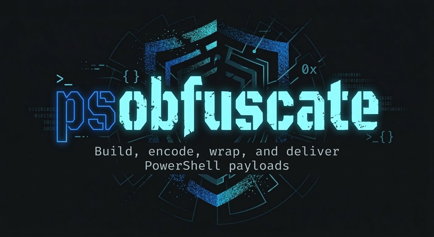 GitHub - 01xmm/PSObfuscate: Build, encode, wrap, and deliver PowerShell ...