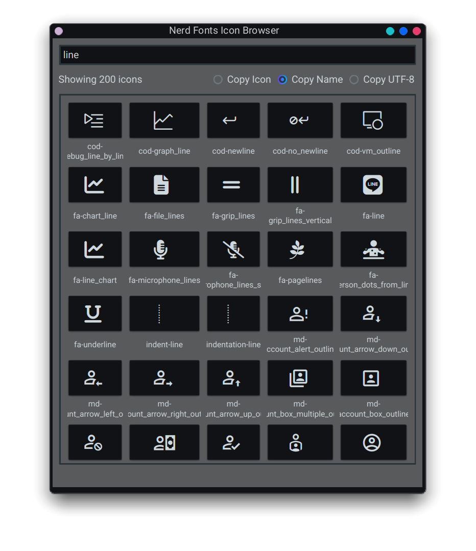 nerd-fonts-icon-browser