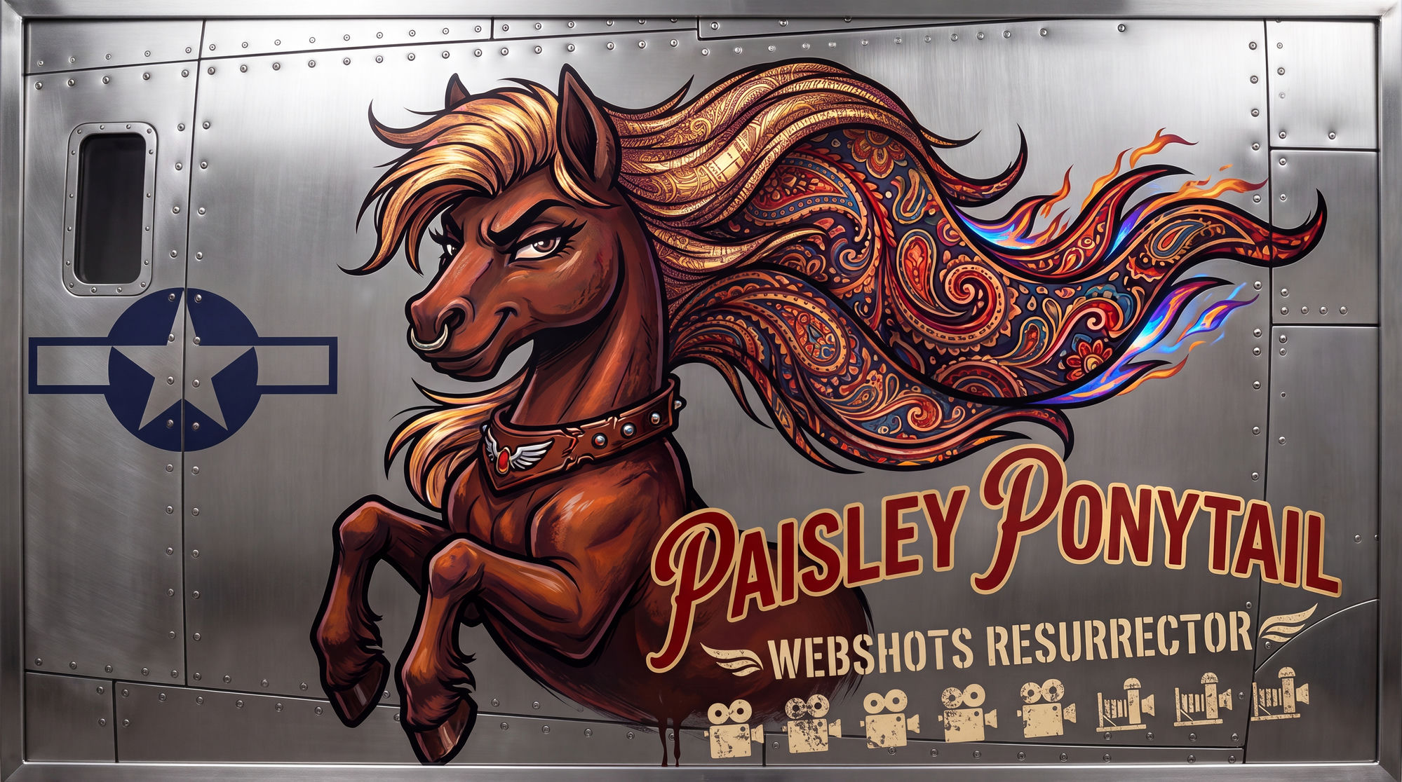 paisley-ponytail