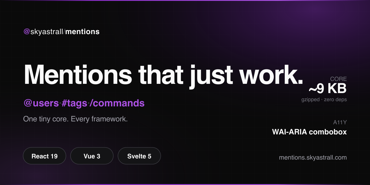 mentions Svelte Themes