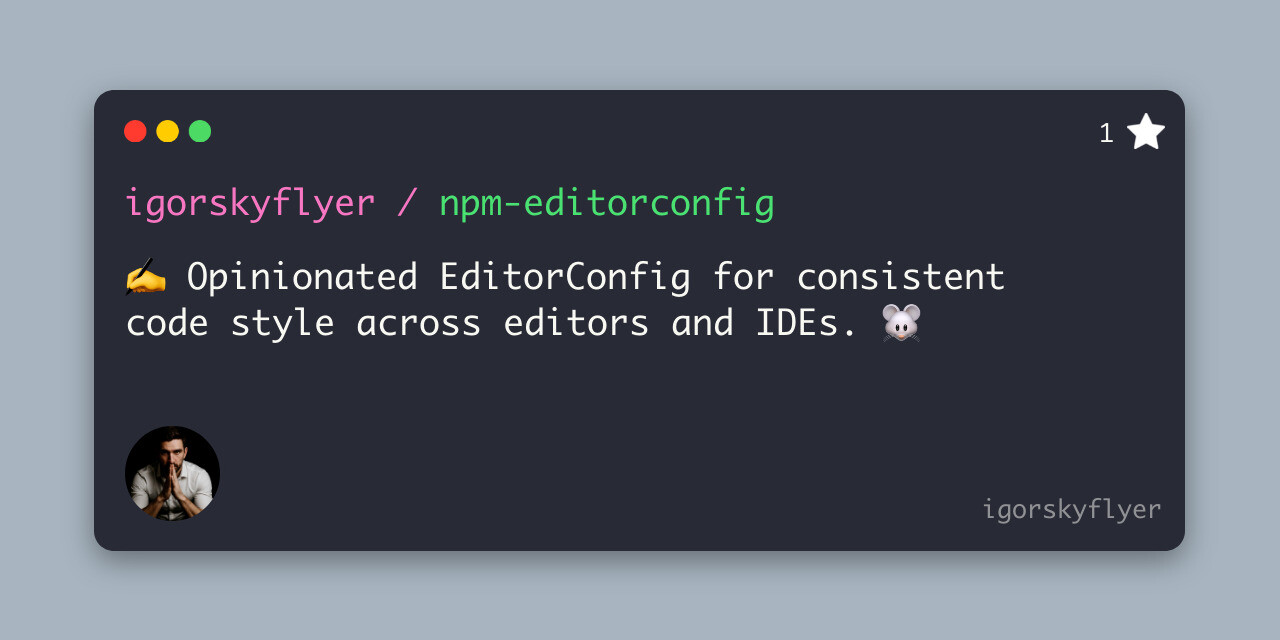 npm-editorconfig