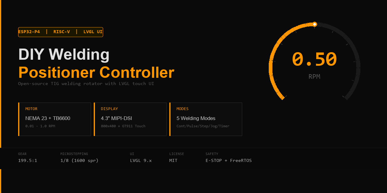 DIY-Welding-Positioner-ESP32-P4