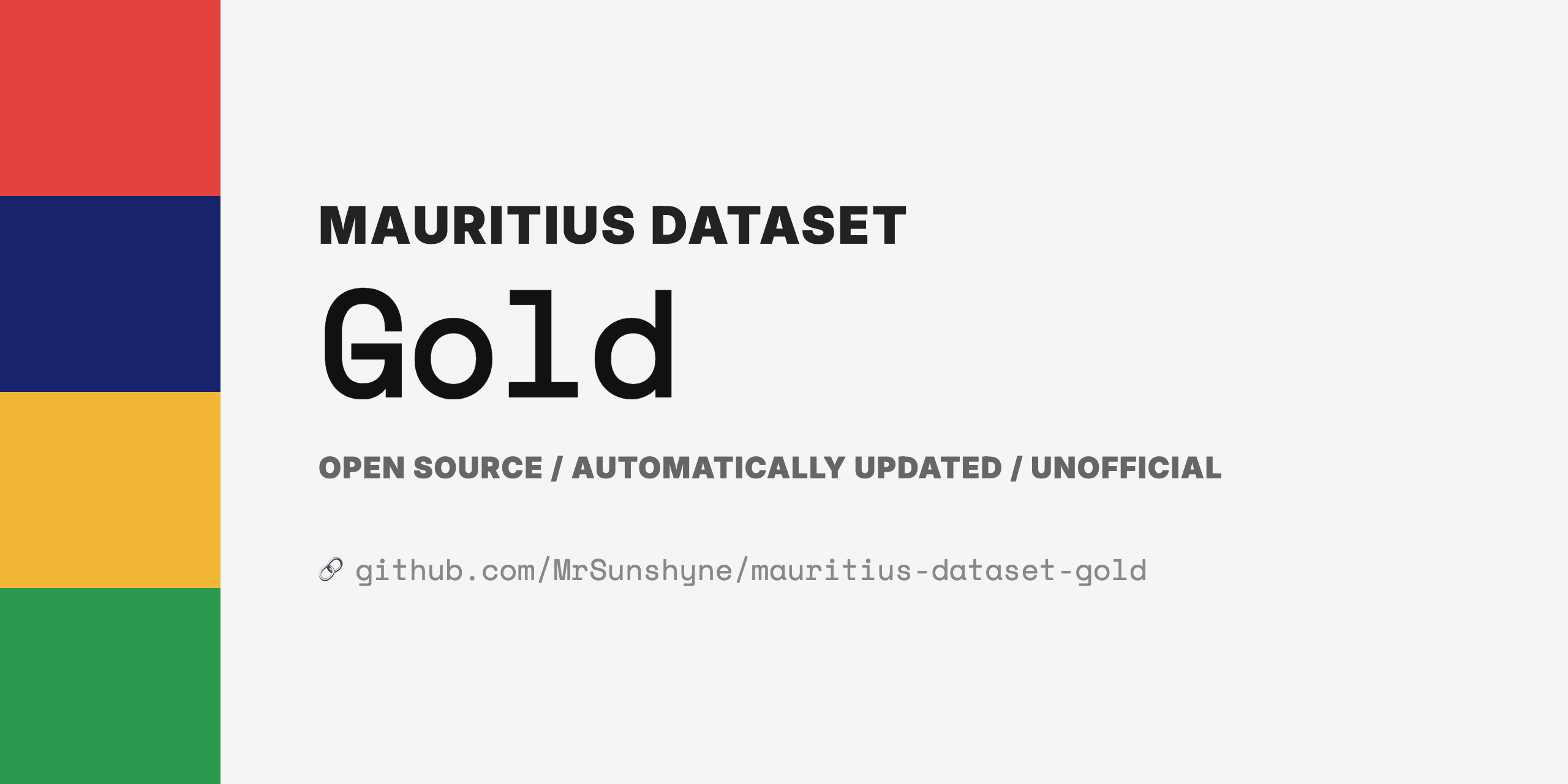 GitHub - MrSunshyne/mauritius-dataset-gold · GitHub