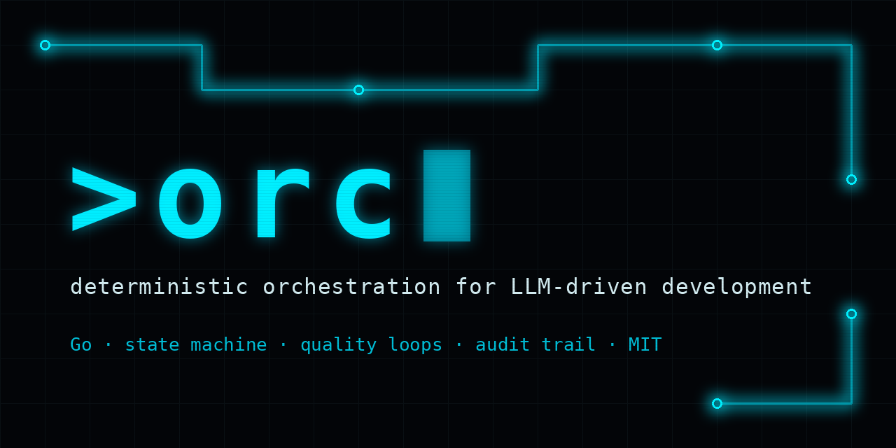GitHub - jorge-barreto/orc: Deterministic orchestration for LLM-driven ...